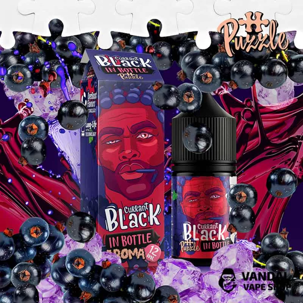 Набор для самозамеса In Bottle Salt Puzzle 30 мл 30 мг со вкусом смородины Набор для самозамеса In Bottle Salt Puzzle 30 мл 30 мг со вкусом смородины