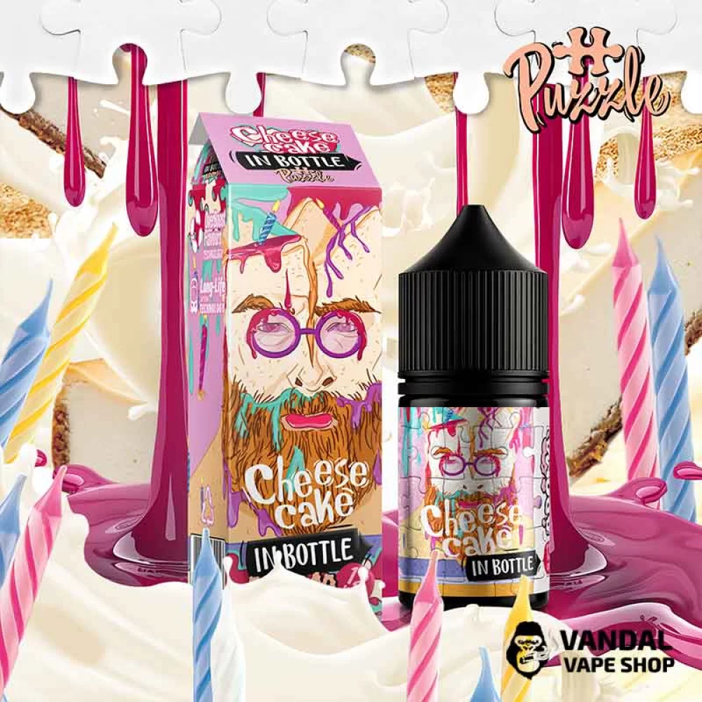 Набор для самозамеса In Bottle Salt Puzzle 30 мл 30 мг со вкусом чизкейка