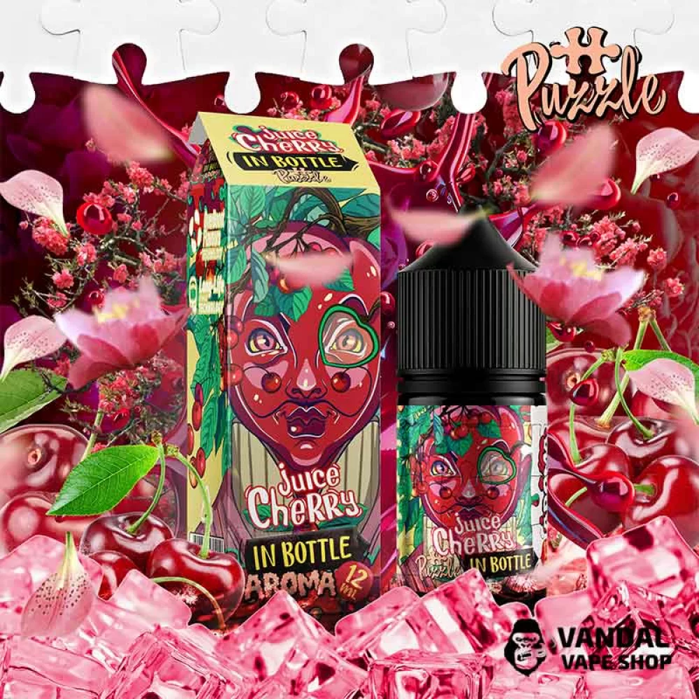Набір для самозамісу In Bottle Salt Puzzle 30 мл 30 мг зі смаком вишневого соку