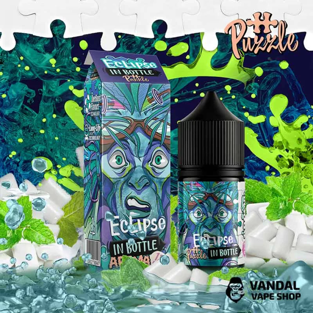 Набір для самозамісу In Bottle Salt Puzzle 30 мл 30 мг зі смаком евкаліпту