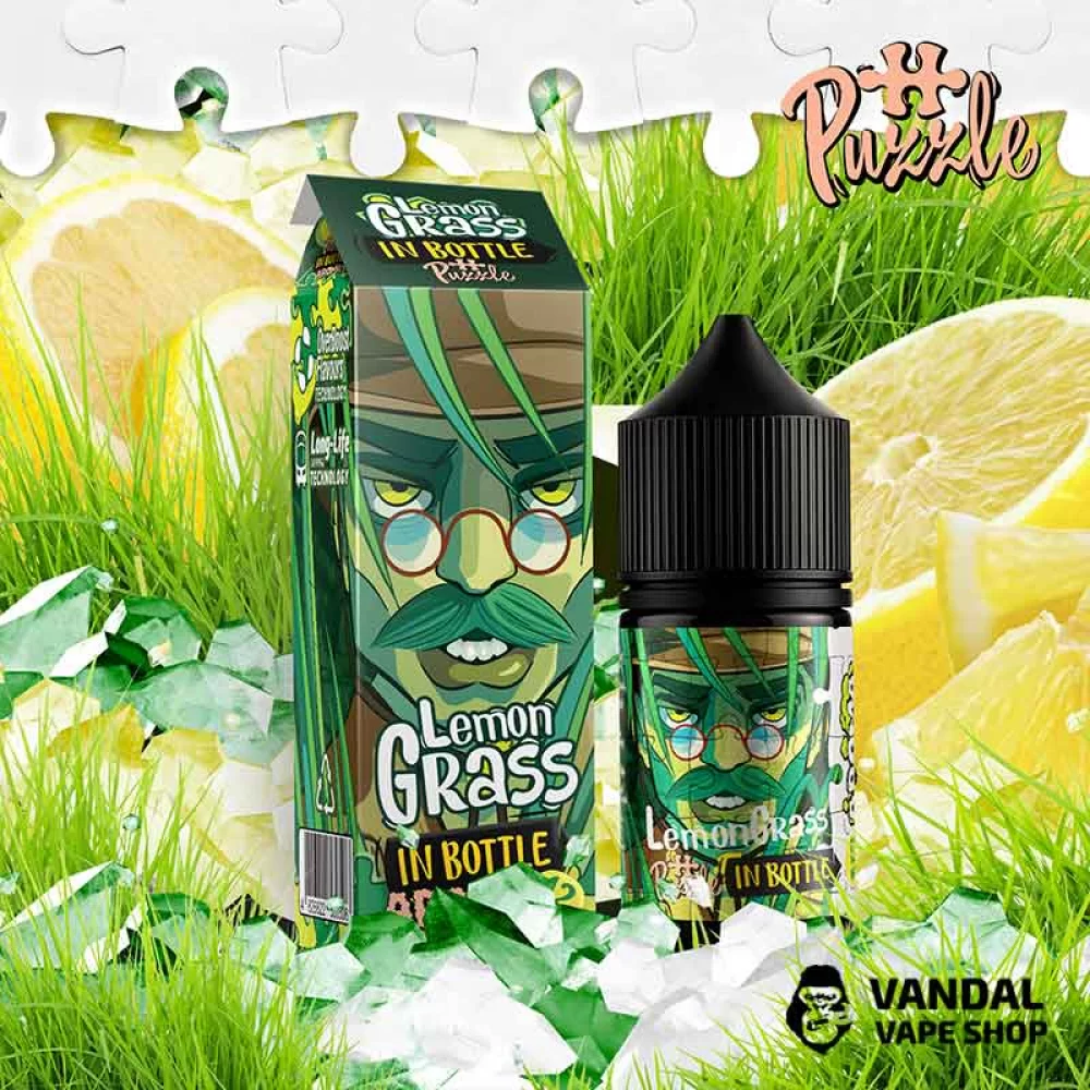 Набір для самозамісу In Bottle Salt Puzzle 30 мл 30 мг зі смаком лемонграсу