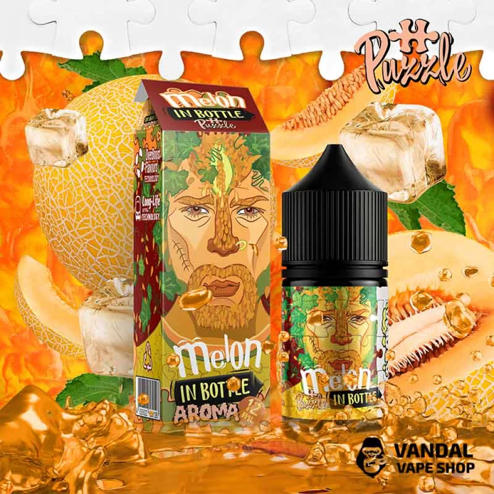 Набір для самозамісу In Bottle Salt Puzzle 30 мл 30 мг зі смаком дині Набір для самозамісу In Bottle Salt Puzzle 30 мл 30 мг зі смаком дині