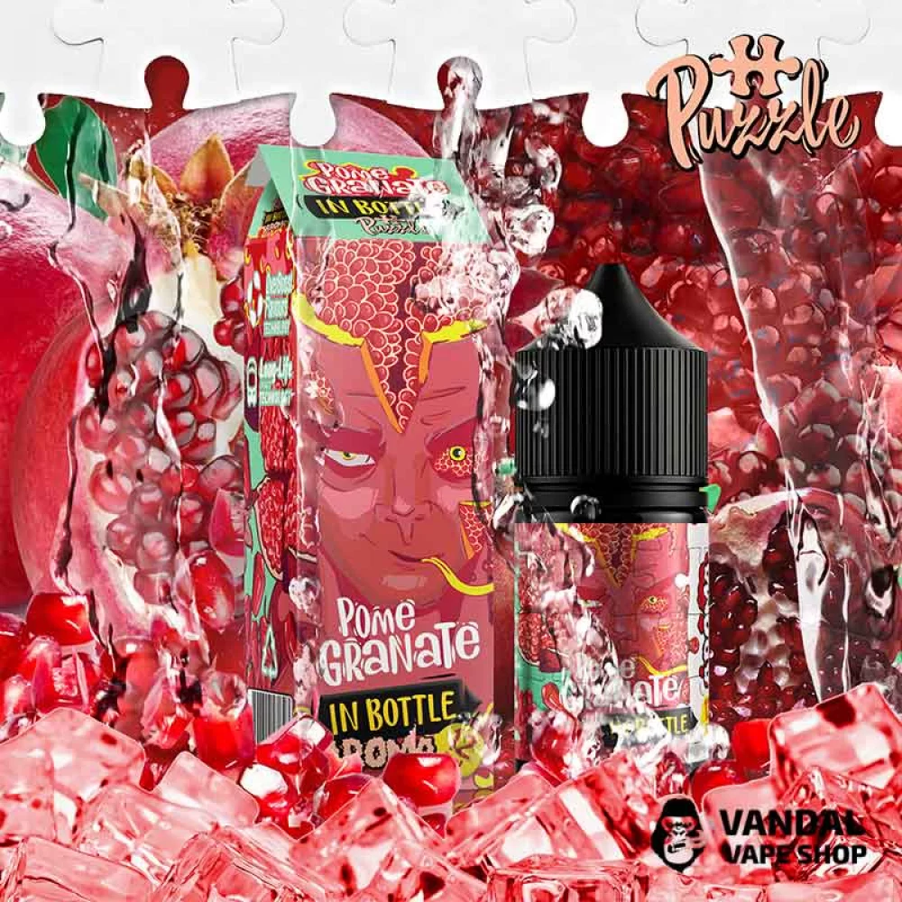 Набір для самозамісу In Bottle Salt Puzzle 30 мл 30 мг зі смаком гранату
