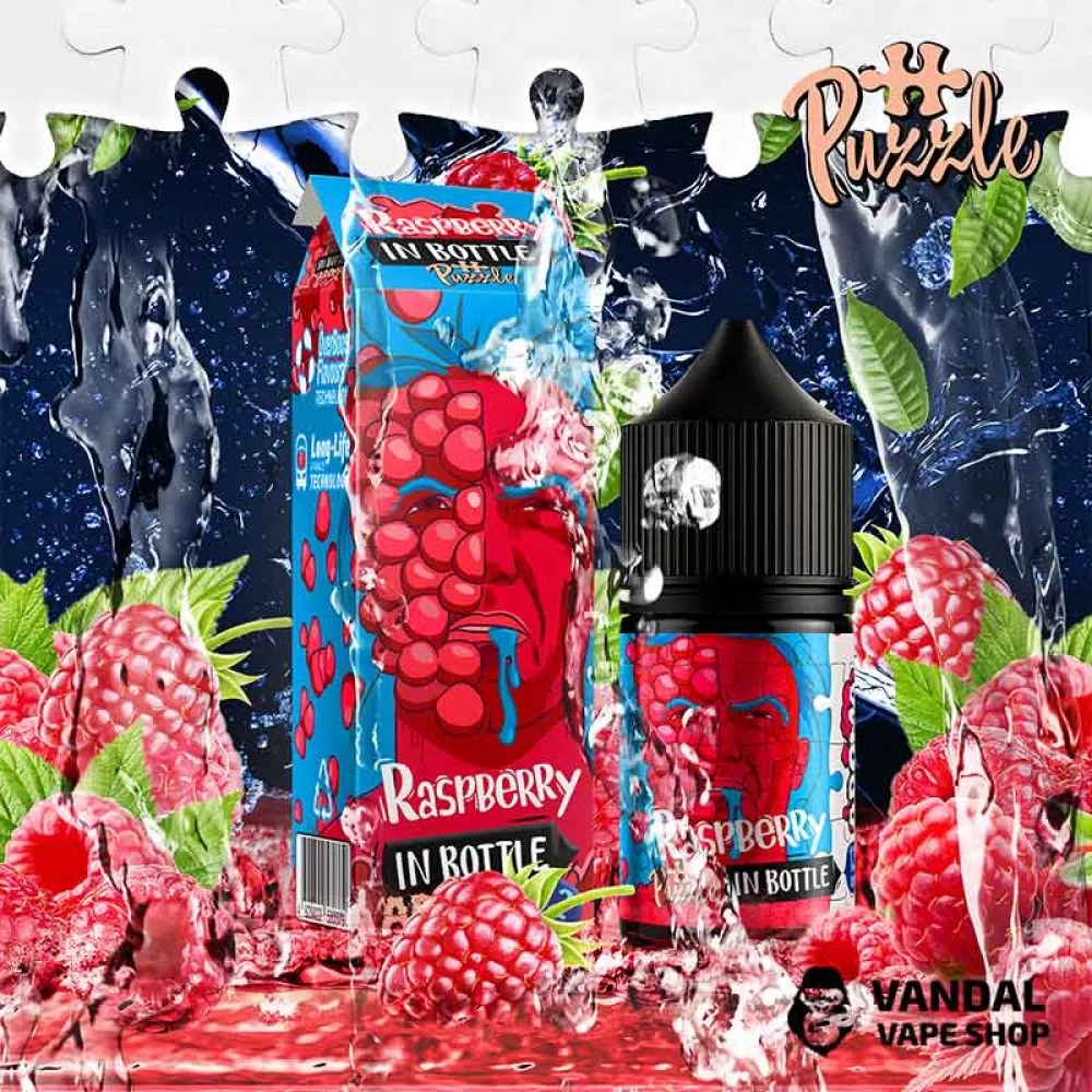 Набір для самозамісу In Bottle Salt Puzzle 30 мл 30 мг зі смаком малини