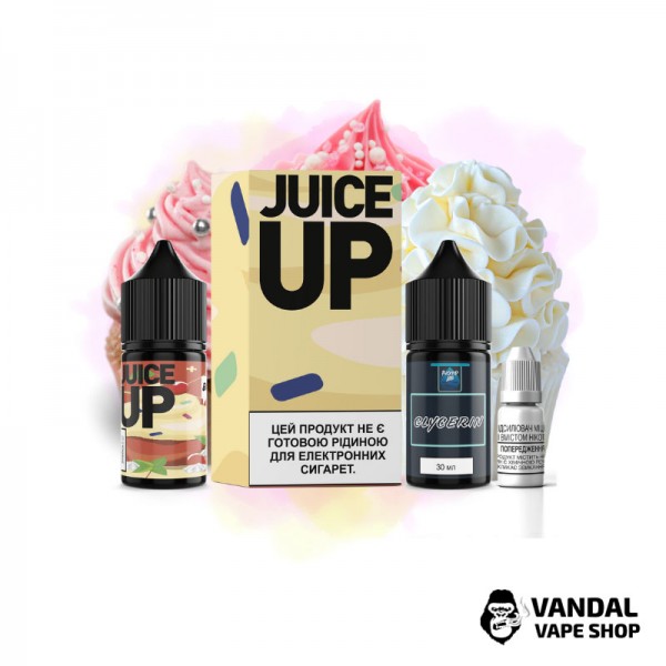 Набір для самозамісу Juice Up Salt 30 мл 25 мг зі смаком бісквіта