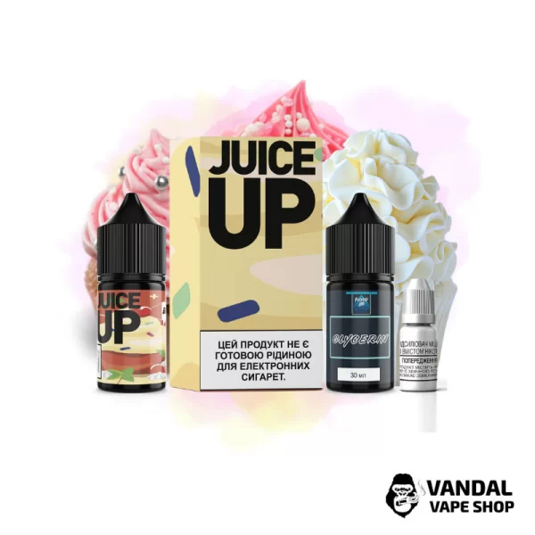 Набір для самозамісу Juice Up Salt 30 мл 25 мг зі смаком бісквіта