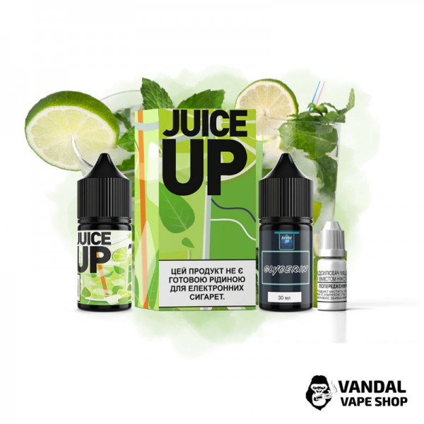 Набор для самозамеса Juice Up Salt 30 мл 25 мг со вкусом мохито