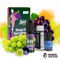 Наборы для самозамеса Juni Mix 15 мл 65 мг - Sweet & Sour Grape