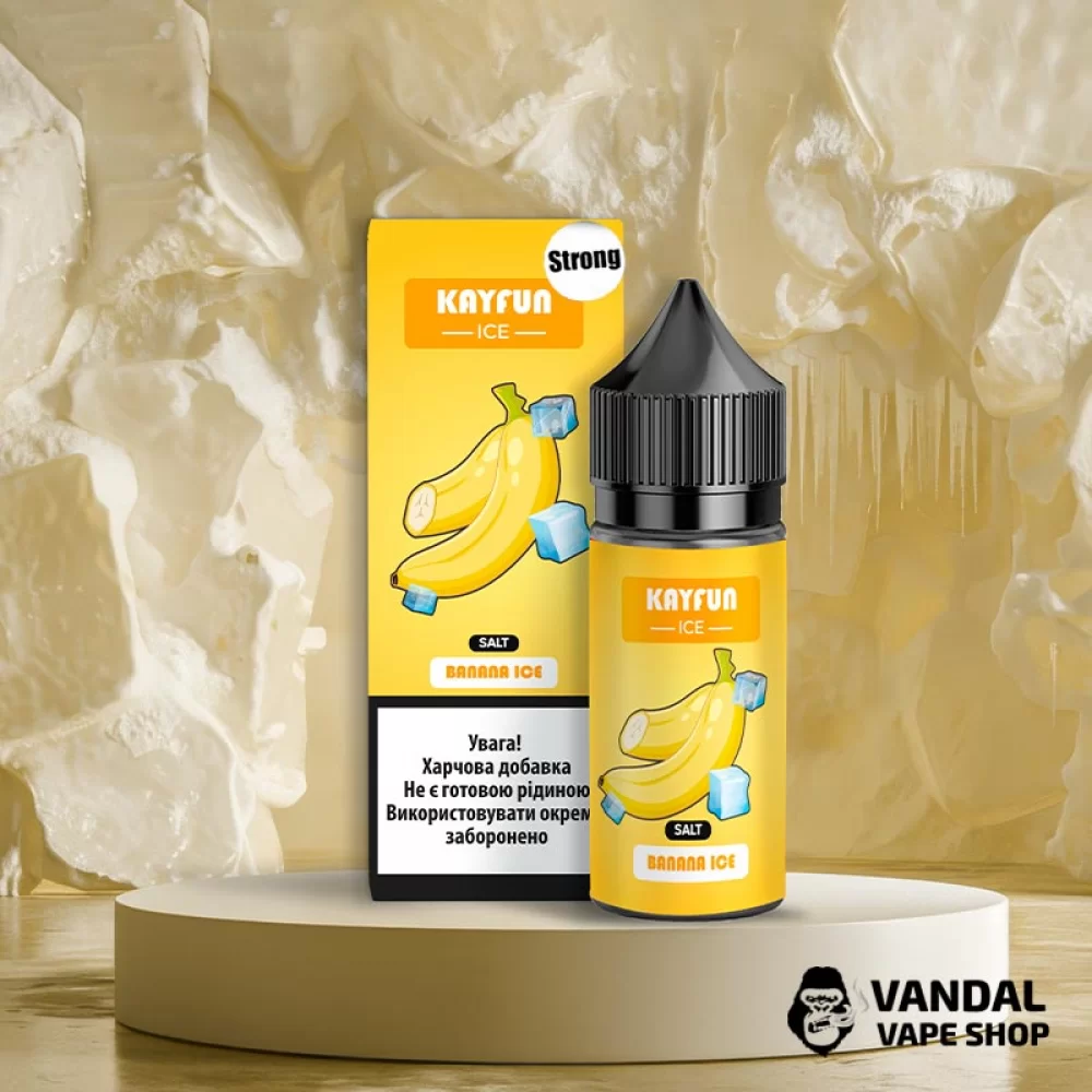 Набор для самозамеса Kayfun Ice Strong - со вкусом банана с льдом Набор для самозамеса Kayfun Ice Strong - со вкусом банана с льдом