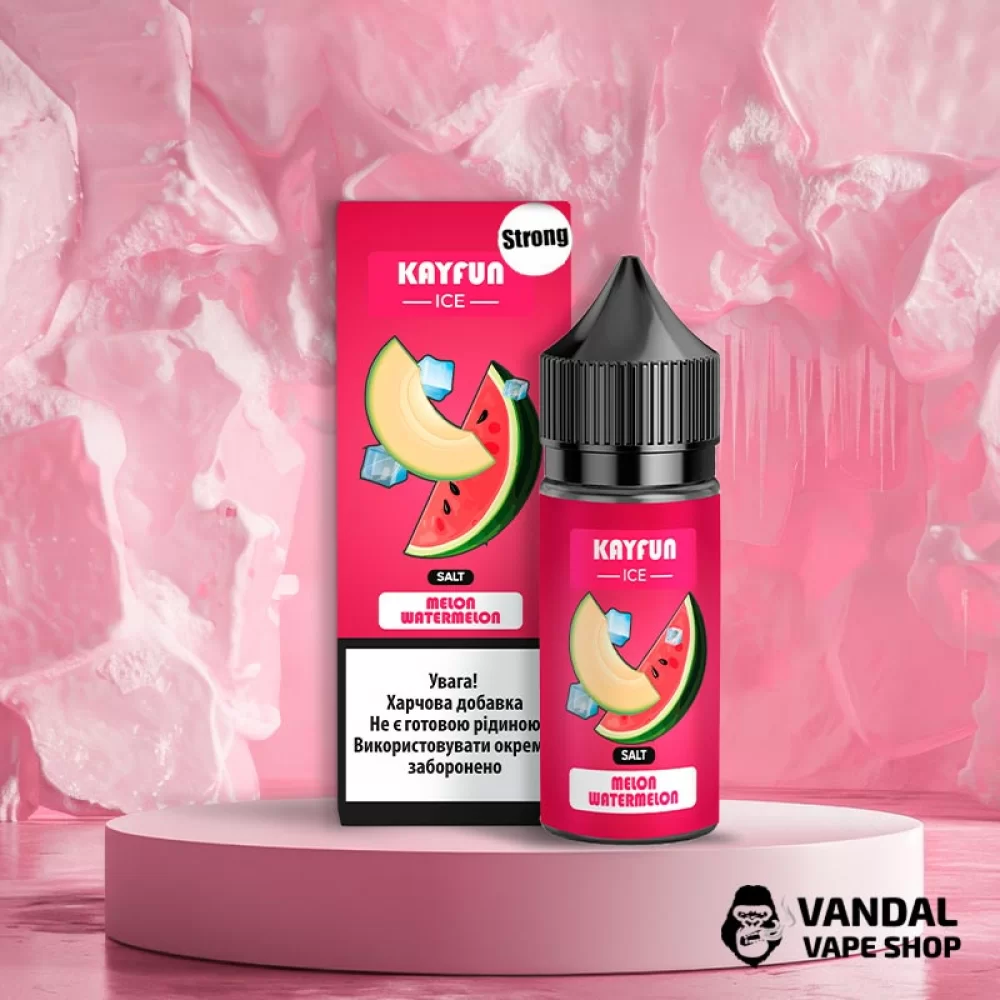 Набор для самозамеса Kayfun Ice Strong - со вкусом дыни с спелым арбузом и льдом Набор для самозамеса Kayfun Ice Strong - со вкусом дыни с спелым арбузом и льдом