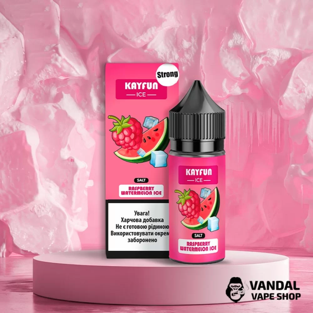 Набор для самозамеса Kayfun Ice Strong - со вкусом малины с спелым арбузом и льдом Набор для самозамеса Kayfun Ice Strong - со вкусом малины с спелым арбузом и льдом