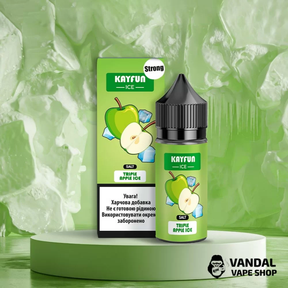 Набор для самозамеса Kayfun Ice Strong - со вкусом тройного яблока с льдом Набор для самозамеса Kayfun Ice Strong - со вкусом тройного яблока с льдом