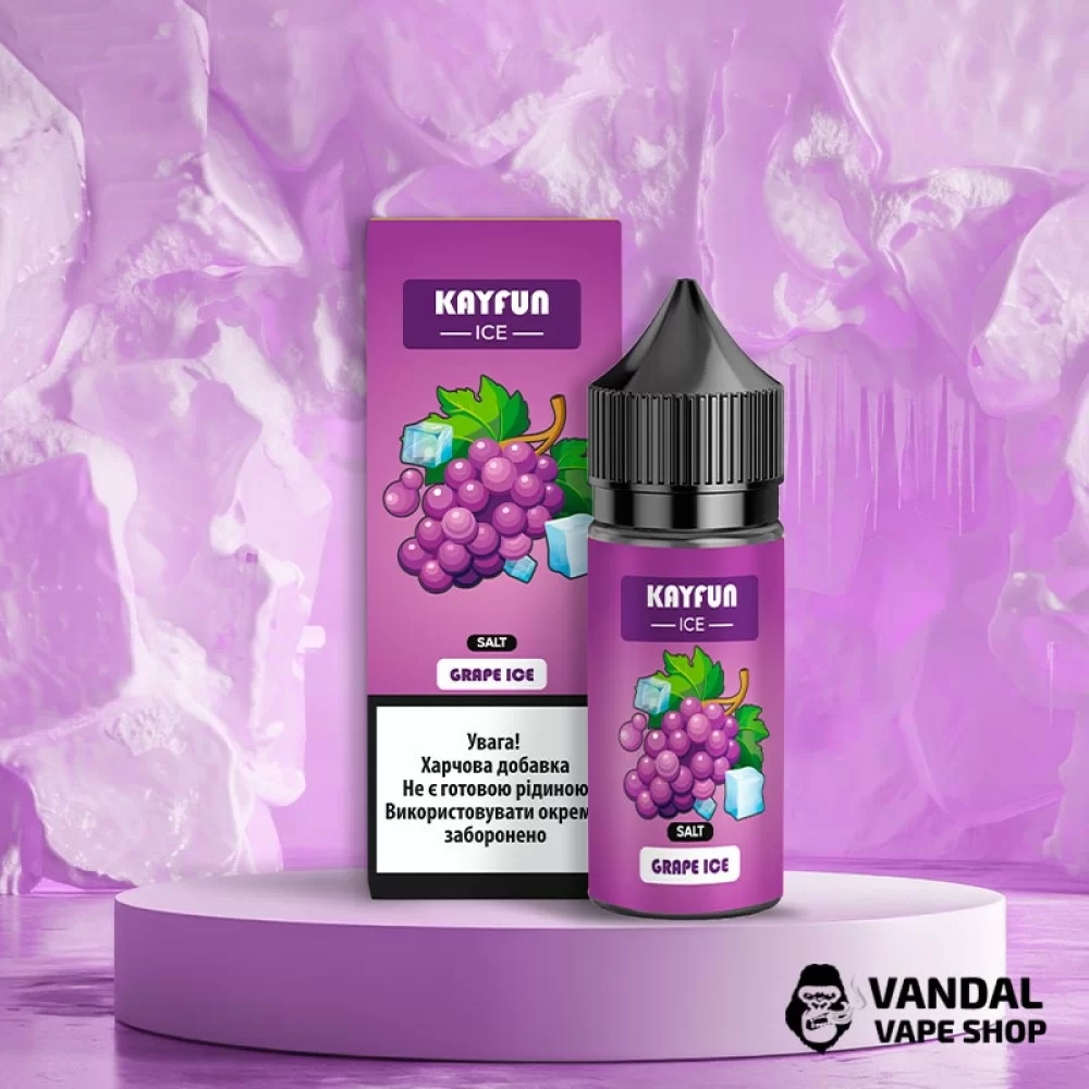 Набор для самозамеса Kayfun Ice - со вкусом винограда с льдом Набор для самозамеса Kayfun Ice - со вкусом винограда с льдом