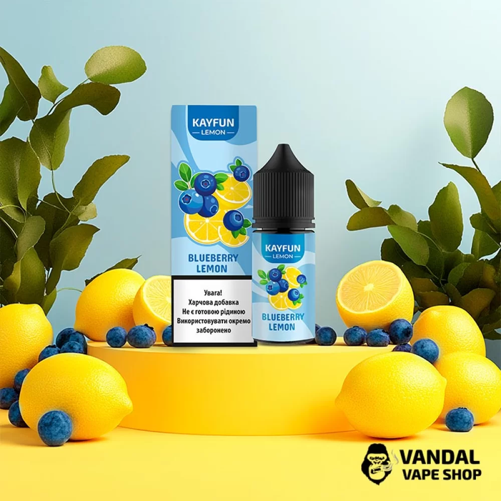 Набор для самозамеса Kayfun Lemon 30 мл 50 мг - со вкусом черники с лимоном