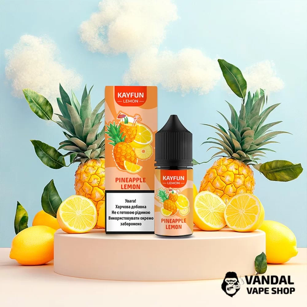 Набор для самозамеса Kayfun Lemon 30 мл 50 мг - со вкусом ананаса с лимоном