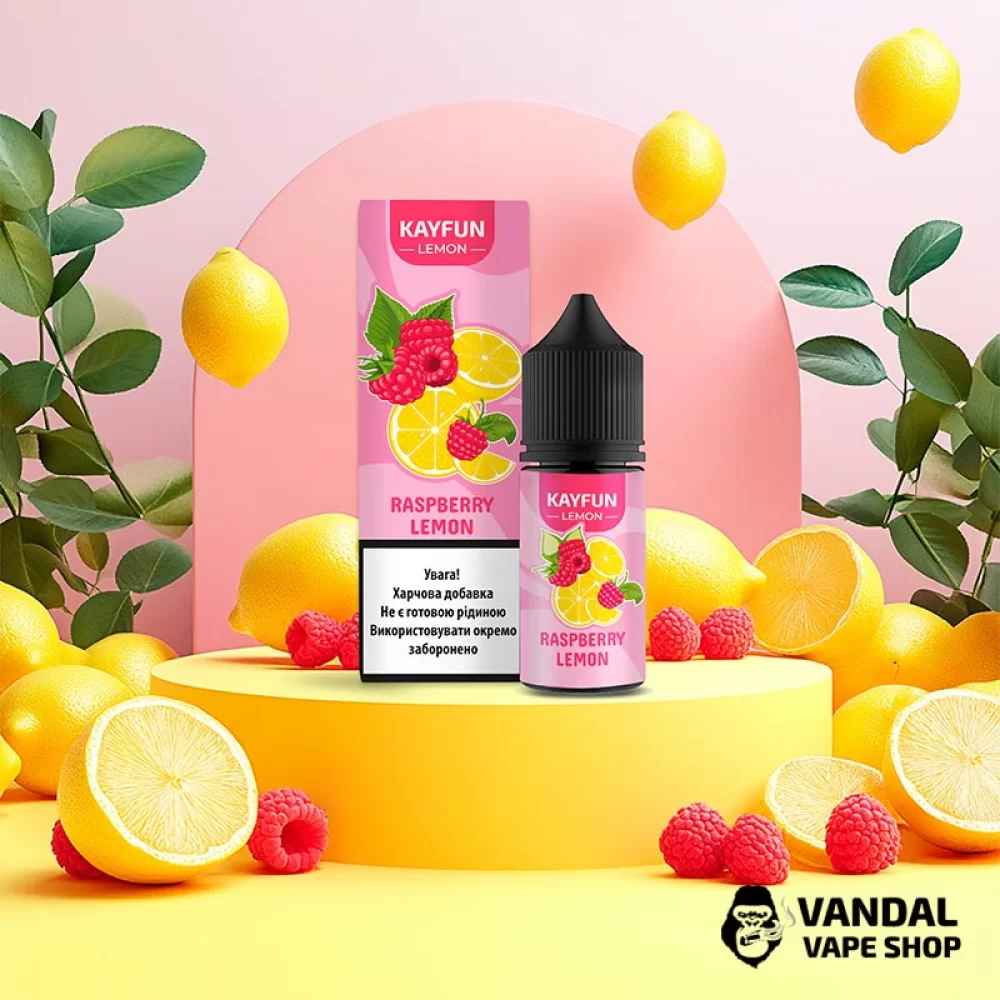 Набор для самозамеса Kayfun Lemon 30 мл 50 мг - со вкусом малины с лимоном