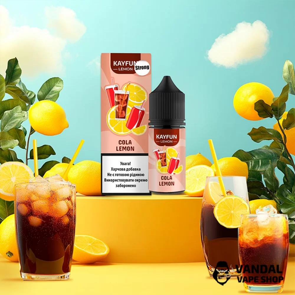 Набор для самозамеса Kayfun Lemon Strong - со вкусом колы с лимоном