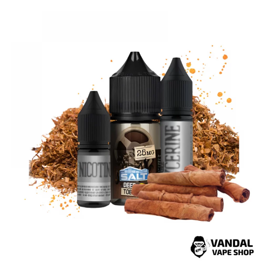 Набор для самозамеса Liquid Lab 30 мл 25 мг со вкусом табака Набор для самозамеса Liquid Lab 30 мл 25 мг со вкусом табака