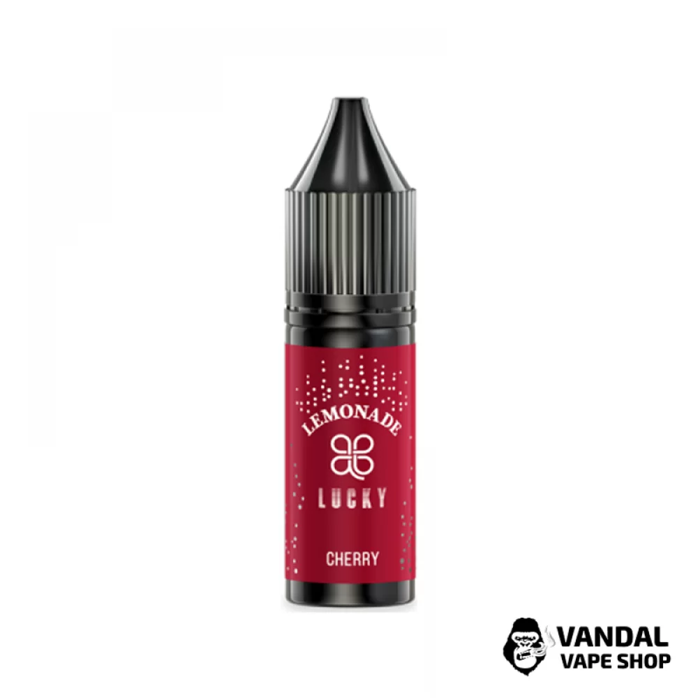 Набір для самозамісу Lucky 15 мл 50 мг зі смаком вишневого лимонаду Набір для самозамісу Lucky 15 мл 50 мг зі смаком вишневого лимонаду