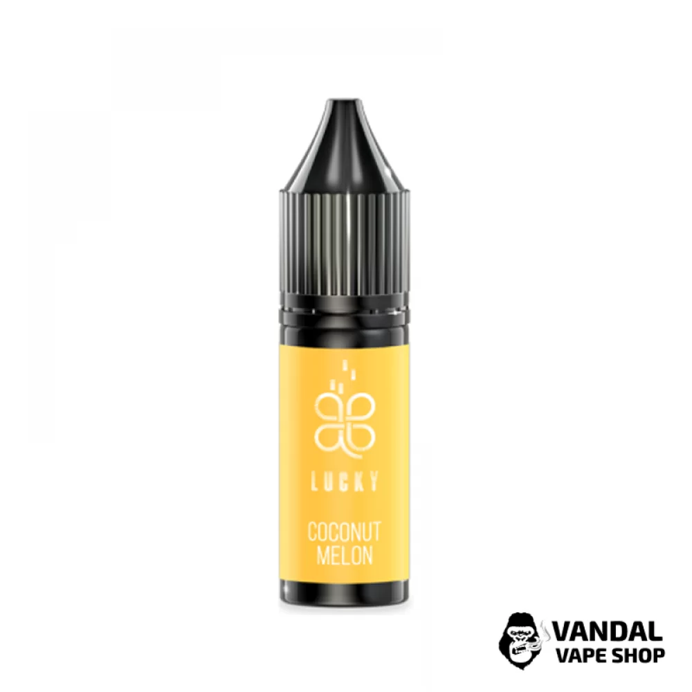 Набор для самозамеса Lucky 15 мл 65 мг со вкусом кокоса и дыни Набор для самозамеса Lucky 15 мл 65 мг со вкусом кокоса и дыни