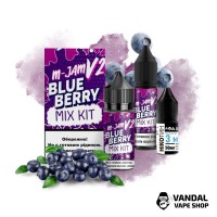 Набори для самозамісу M-JAM V2 Salt 30 мл 50 мг - Blueberry