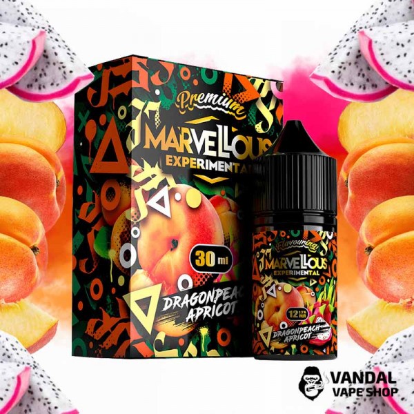 Набор для самозамеса  Marvellous Experimental 30 мл 50 мг со вкусом фрукта дракона, персика, абрикоса