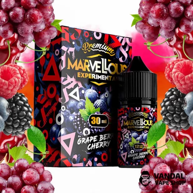 Набор для самозамеса  Marvellous Experimental 30 мл 50 мг со вкусом винограда, вишни и ягод