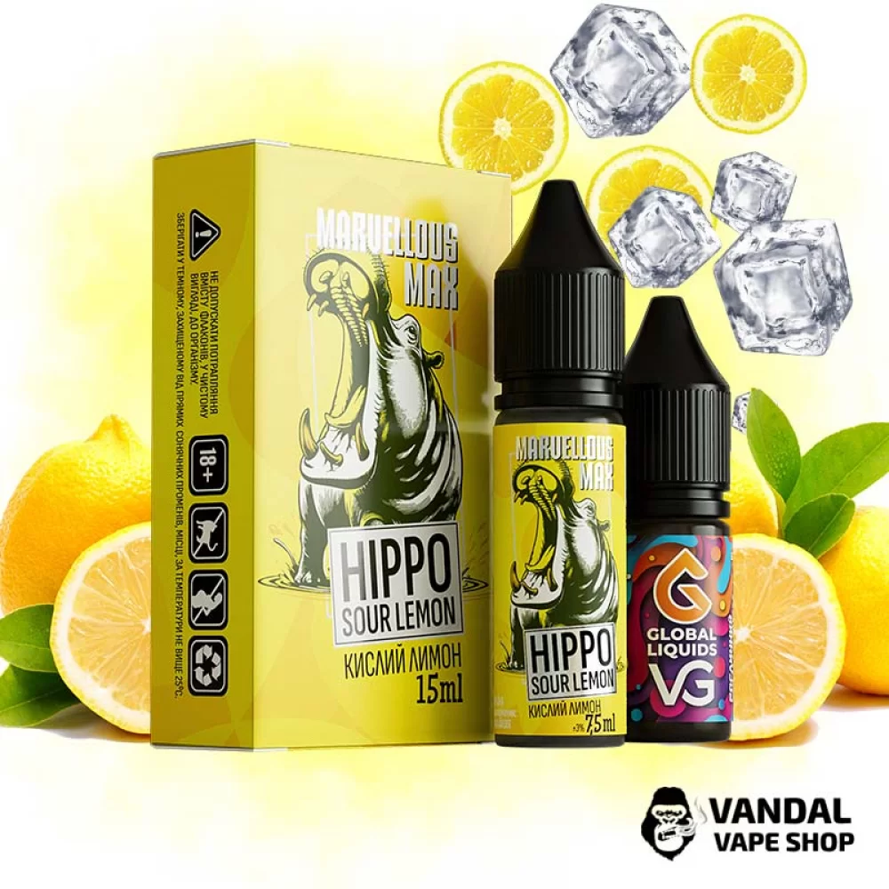 Набор для самозамеса  Marvellous Max 15 мл 65 мг со вкусом кислого лимона