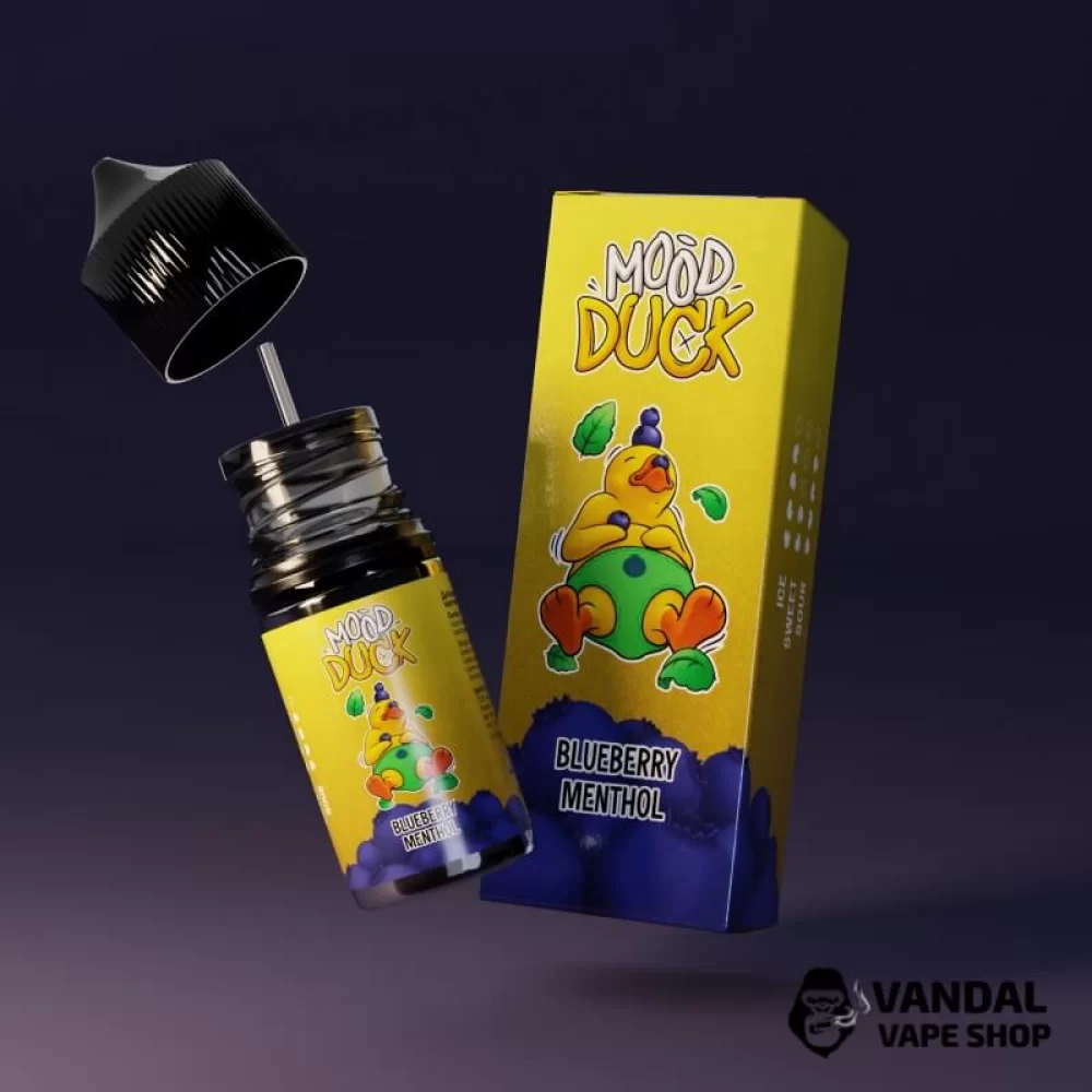 Набір для самозамісу Mood Duck 10 мл 50 мг зі смаком чорниці і ментолу