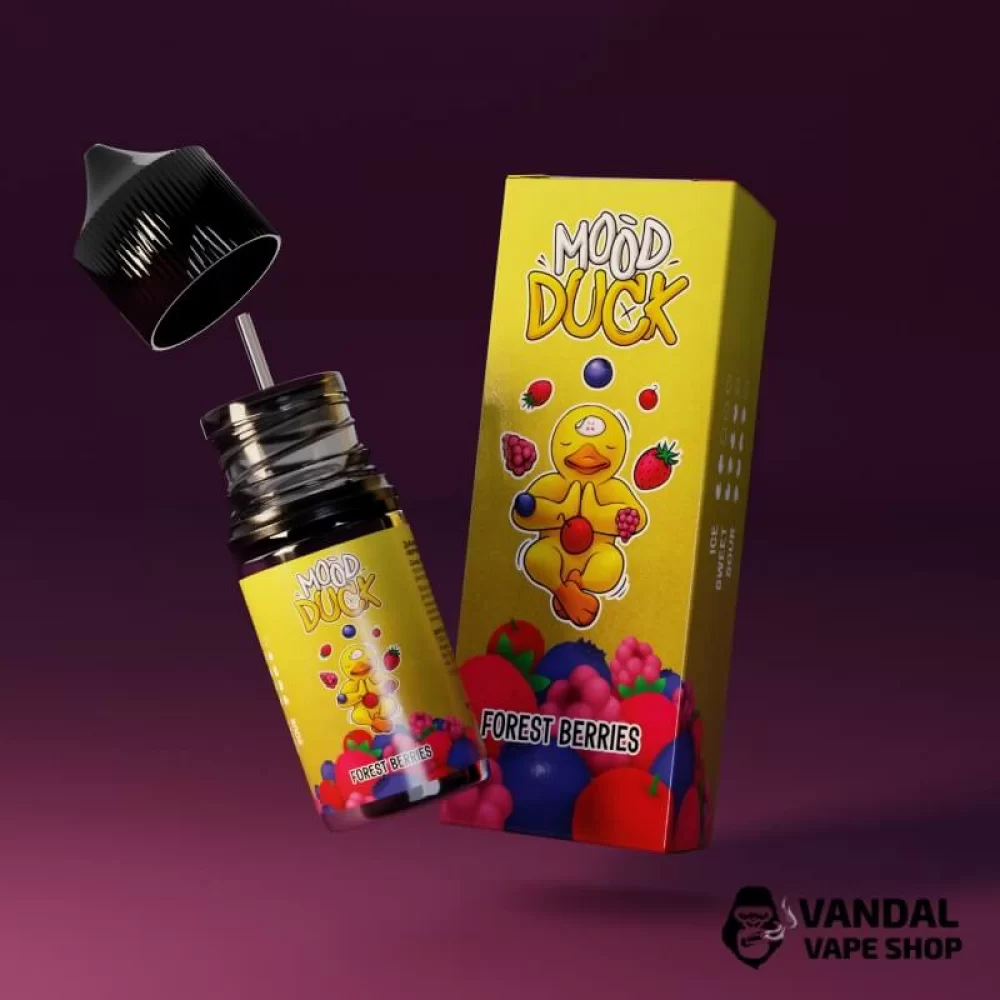 Набір для самозамісу Mood Duck 10 мл 50 мг зі смаком лісових ягід: полуниці, суниці, чорниці