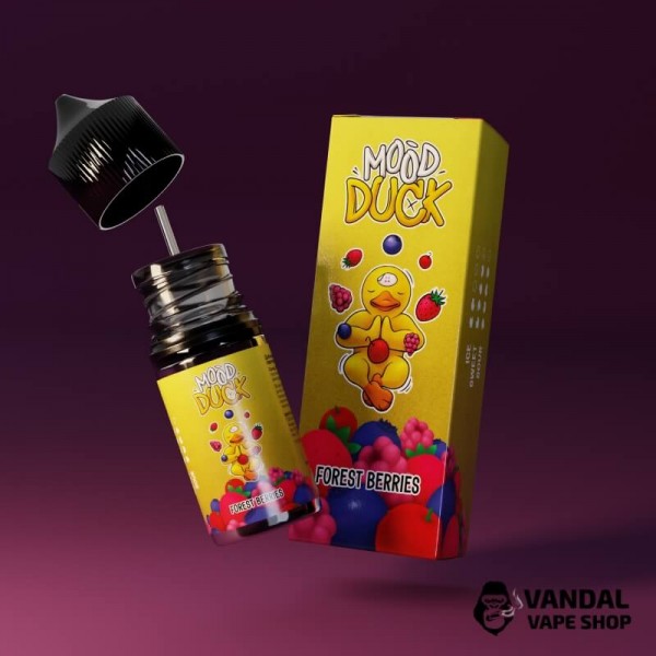 Набор для самозамеса Mood Duck 10 мл 50 мг со вкусом лесных ягод: клубники, земляники, черники