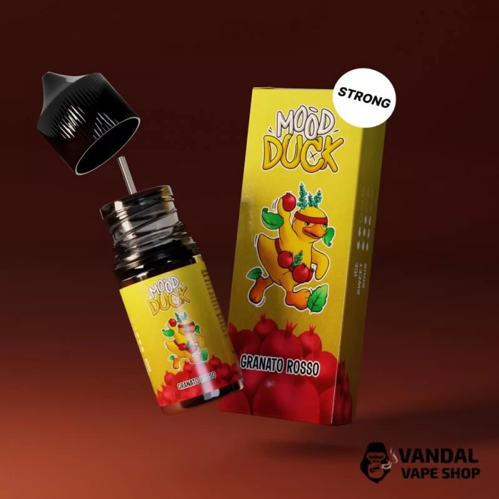 Набор для самозамеса Mood Duck Strong 30 мл 50 мг со вкусом лесных граната, эвкалипта, мяты