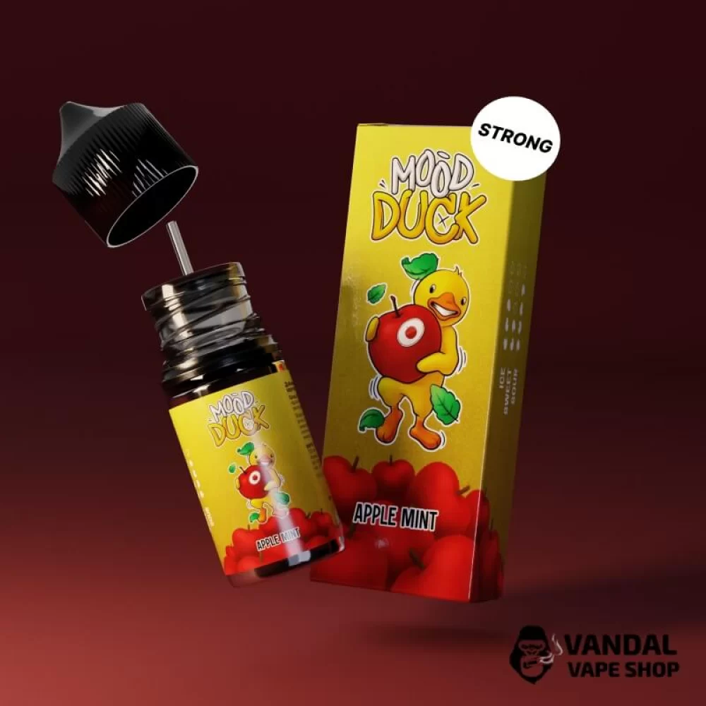 Набор для самозамеса Mood Duck Strong 10 мл 50 мг со вкусом яблока и мяты