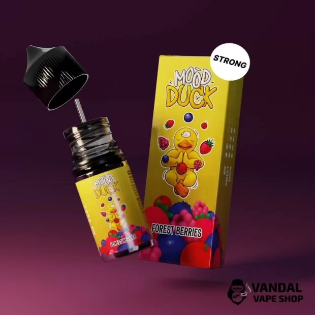 Набір для самозамісу Mood Duck Strong 10 мл 50 мг зі смаком лісових ягід: полуниці, суниці, чорниці