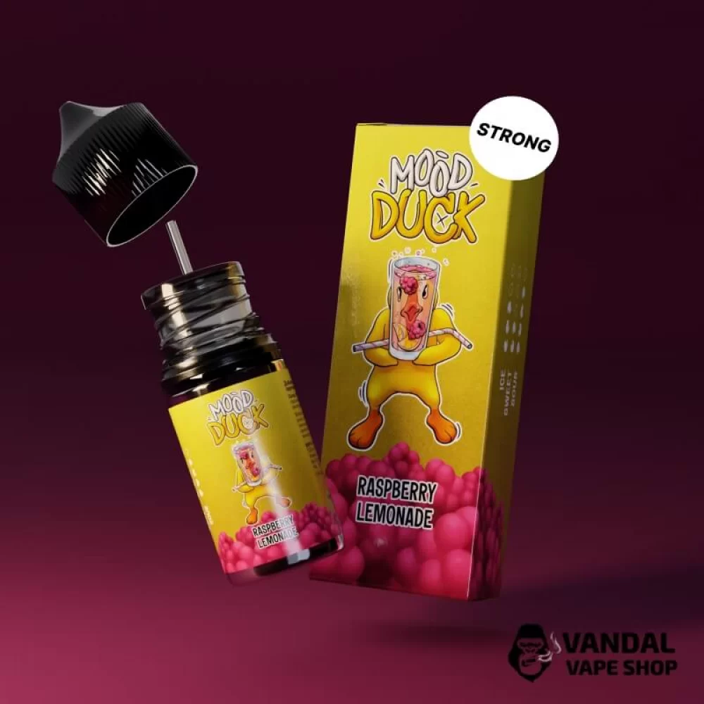 Набор для самозамеса Mood Duck Strong 10 мл 50 мг со вкусом малинового лимонада
