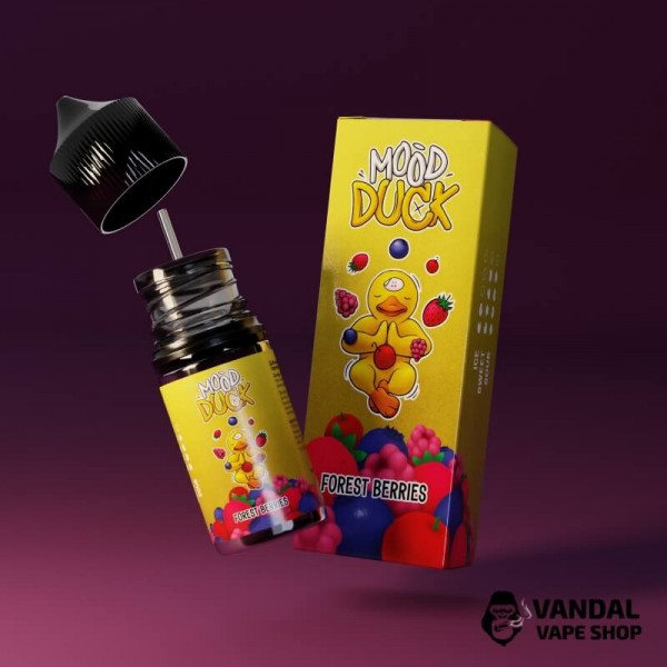Набір для самозамісу Mood Duck 30 мл 50 мг зі смаком лісових ягід: полуниці, суниці, чорниці