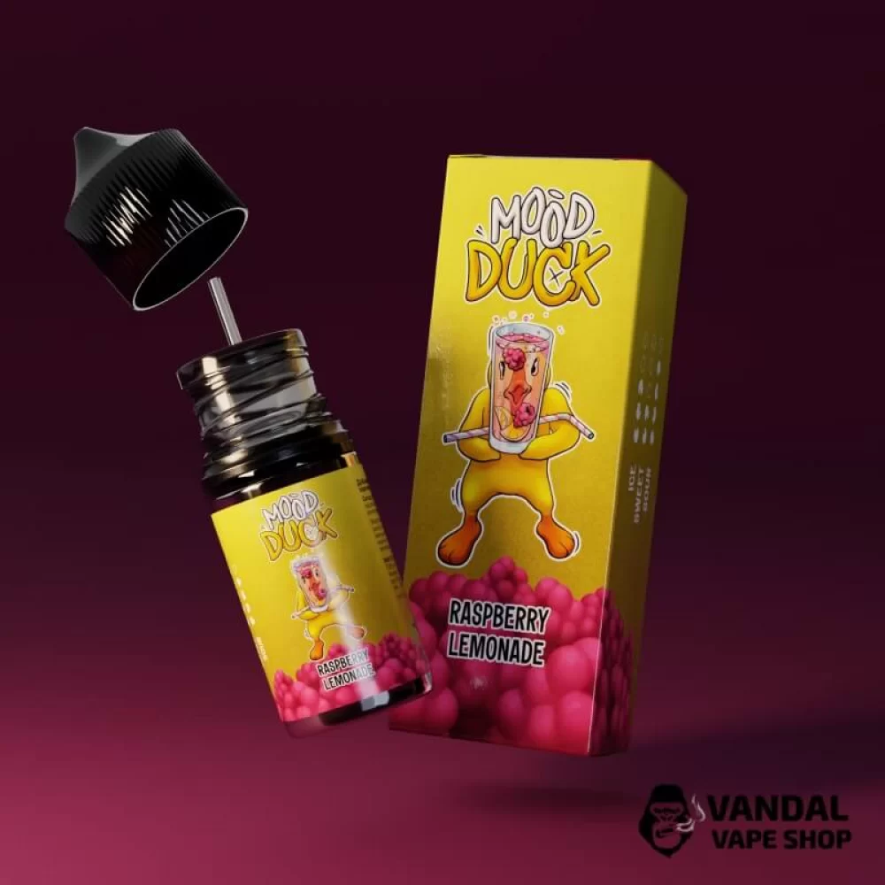 Набор для самозамеса Mood Duck 30 мл 50 мг со вкусом малинового лимонада Набор для самозамеса Mood Duck 30 мл 50 мг со вкусом малинового лимонада