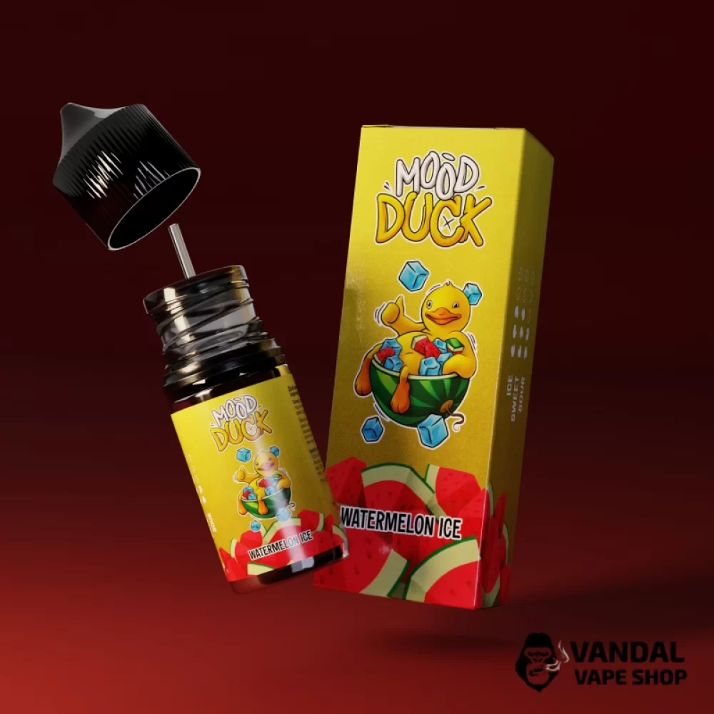 Набор для самозамеса Mood Duck 30 мл 50 мг со вкусом арбуза с холодком Набор для самозамеса Mood Duck 30 мл 50 мг со вкусом арбуза с холодком