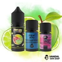 Набори для самозамісу New Way Black 30 мл 30 мг - Apple Lime