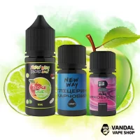 Наборы для самозамеса New Way Black 30 мл 65 мг - Apple Lime