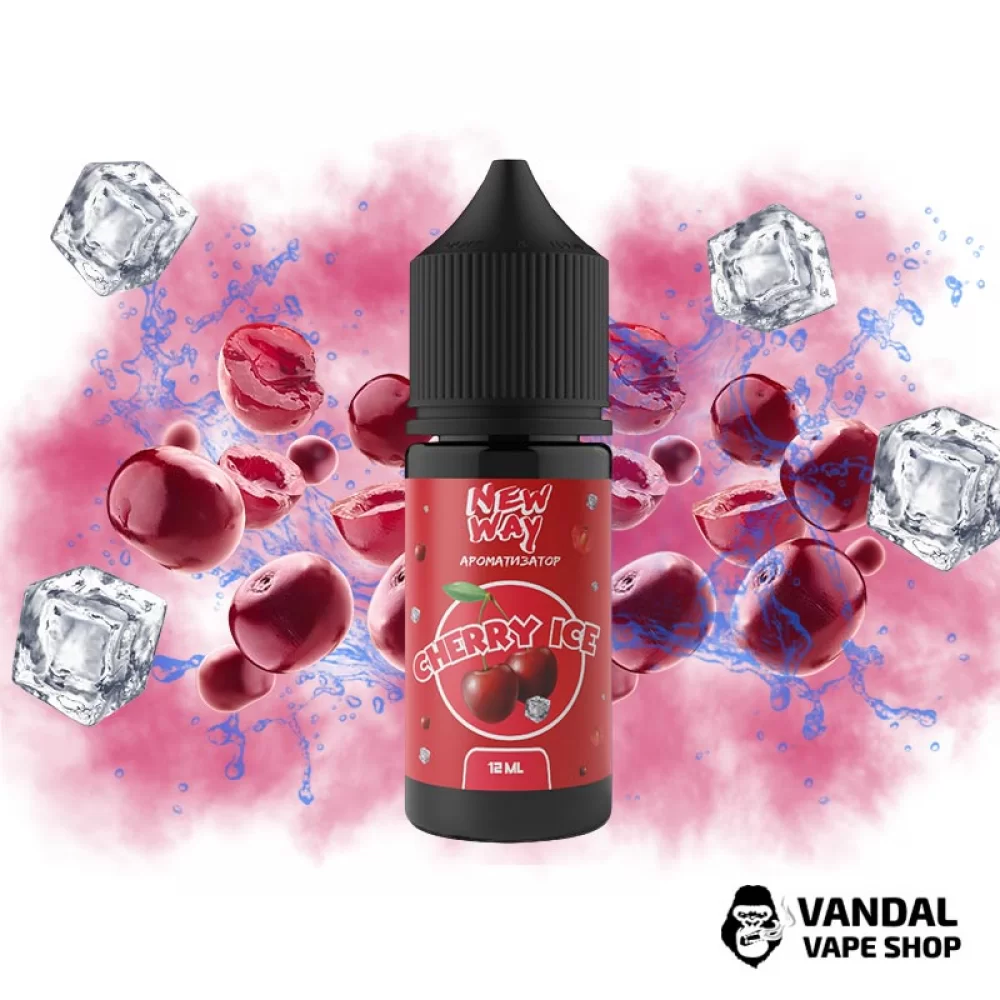 Набор для самозамеса New Way Ice 30 мл 65 мг со вкусом вишни с холодком Набор для самозамеса New Way Ice 30 мл 65 мг со вкусом вишни с холодком