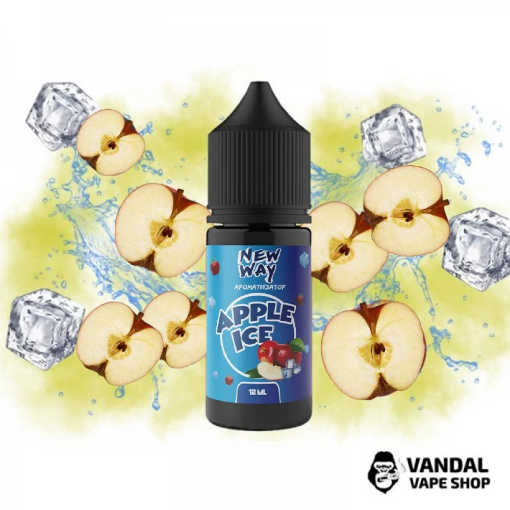 Набор для самозамеса New Way Ice 30 мл 10 мг со вкусом яблока с холодком