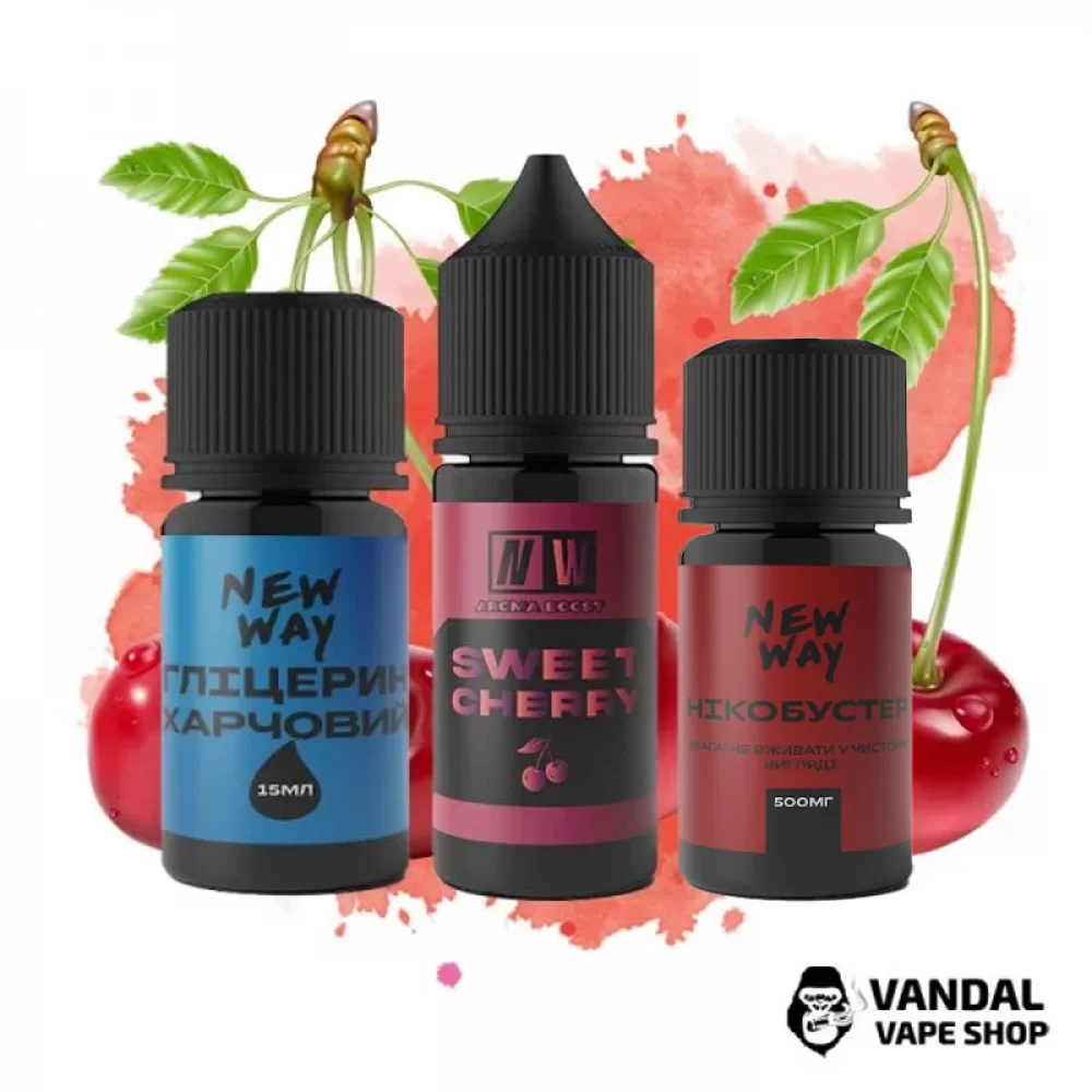 Набір для самозамісу New Way NW 30 мл 65 мг зі смаком вишні