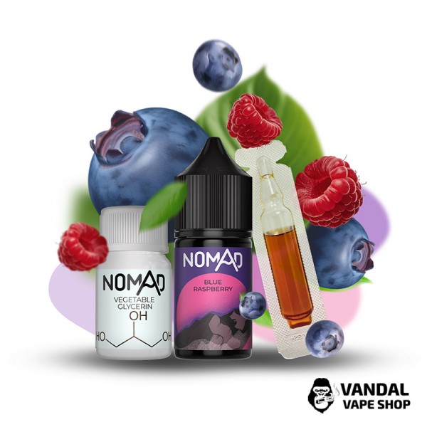Набір для самозамісу Nomad 30 мл 50 мг зі смаком блакитної малини