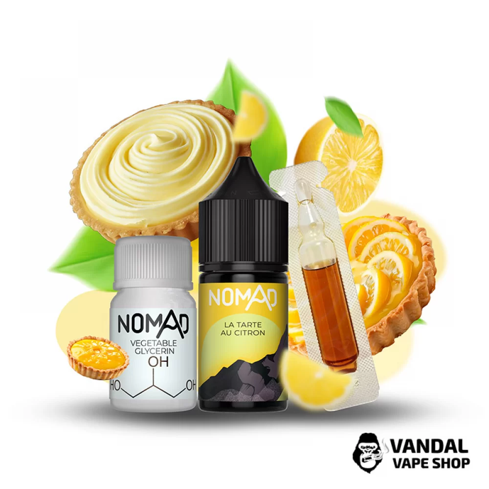 Набор для самозамеса Nomad 30 мл 50 мг со вкусом тарта с лимоном