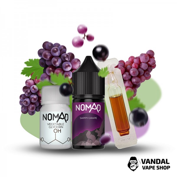 Набір для самозамісу Nomad 30 мл 50 мг зі смаком винограду з смородиною
