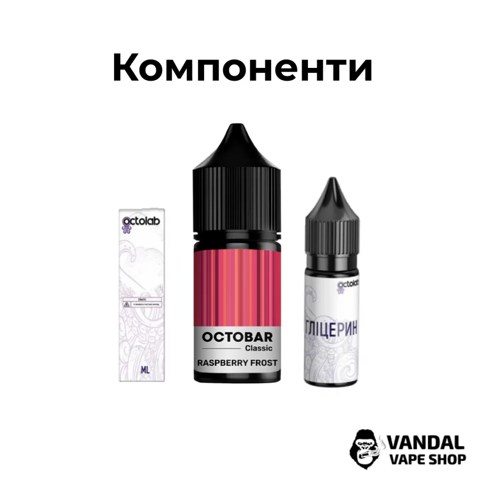 Набір для самозамісу OctoBar Salt 10 мл 50 мг зі смаком манго та ананасу з холодком