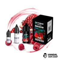 Наборы для самозамеса OctoBar Strong 30 мл 65 мг - Pom Raspberries