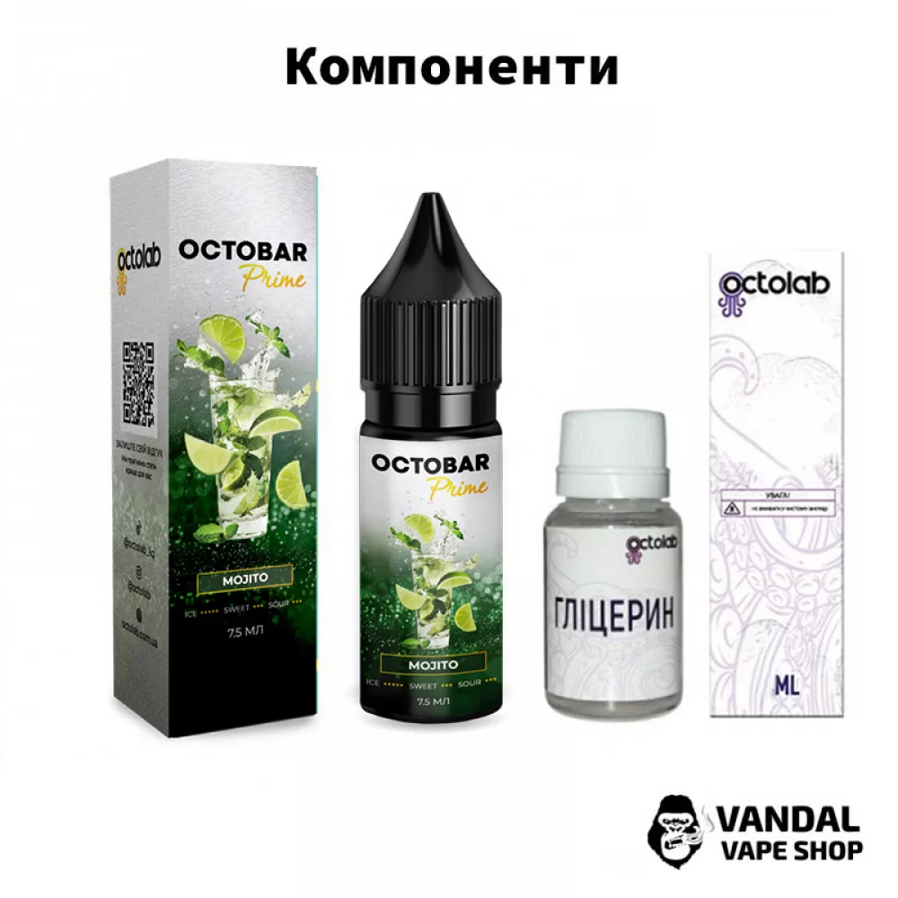 Набор для самозамеса Octobar Prime - с секретным вкусом