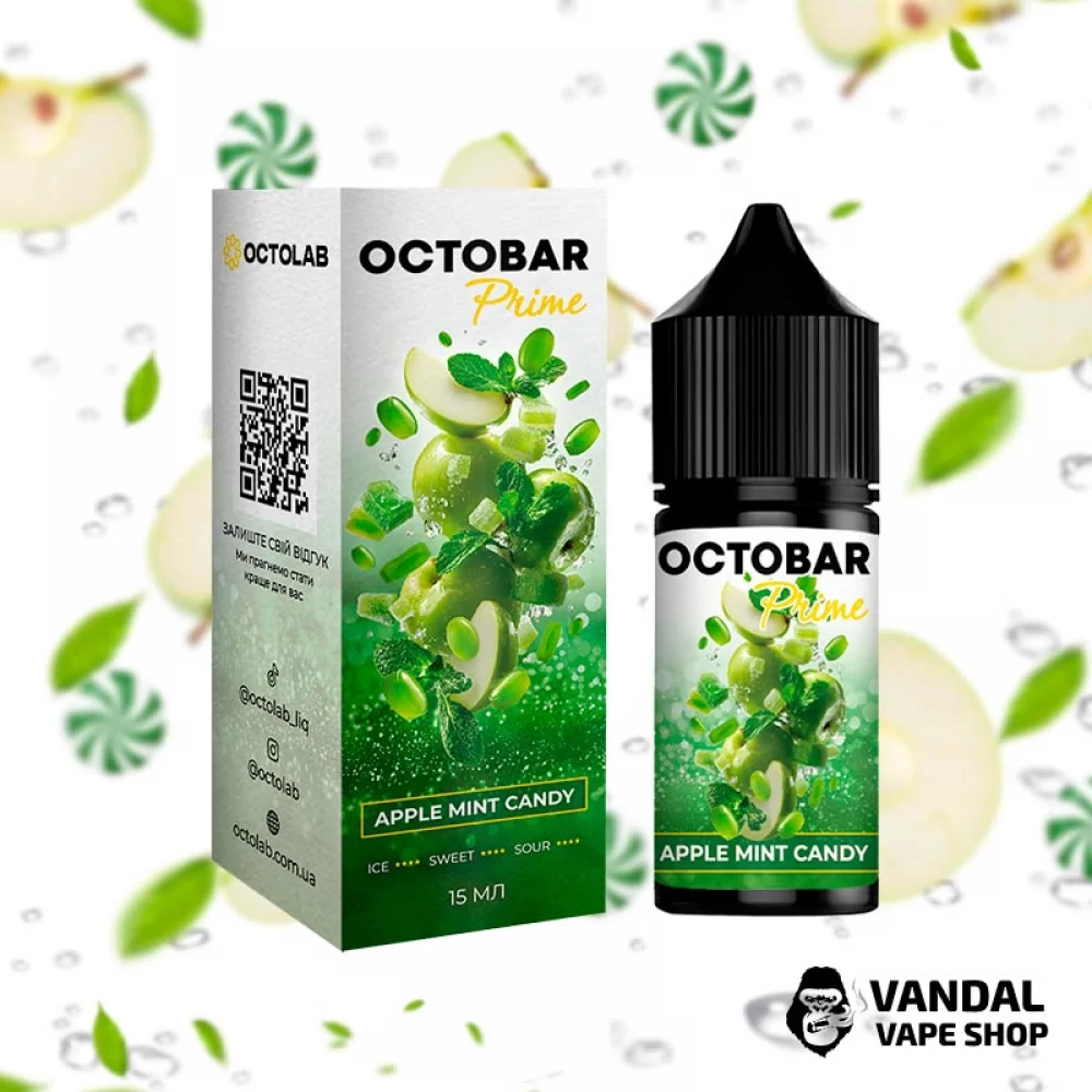 Набор для самозамеса Octobar Prime - со вкусомя блочно-мятной конфеты